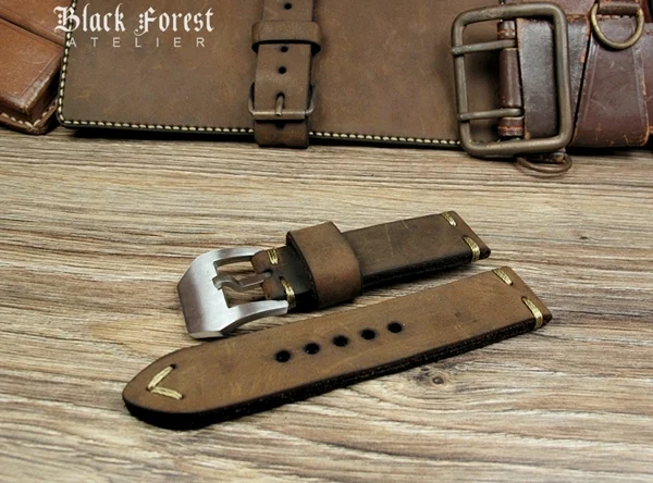 BF20 Vintage Traditional Style Strap size 22mm/24mm/26mm/28mm – image 8